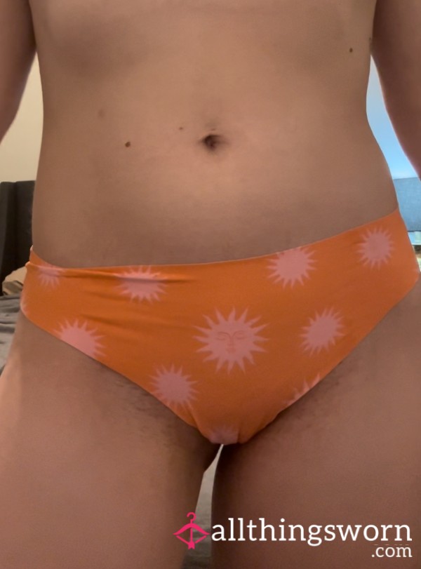 Orange Pink Sun Thong