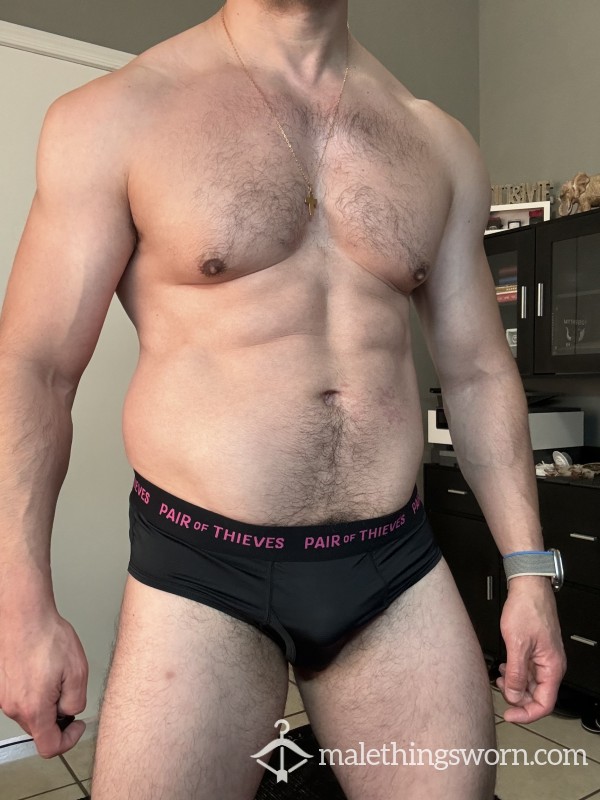 Pair Of Thieves - Black Briefs - Size M