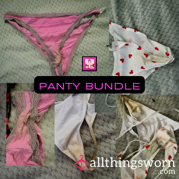 PANTY BUNDLE 💞 3 Pairs Of Deliciousness 💓