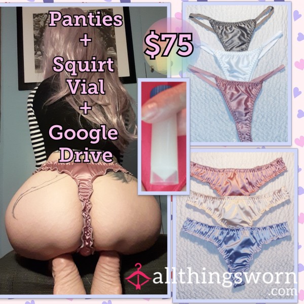 Panty, Squirt And Drive Bundle