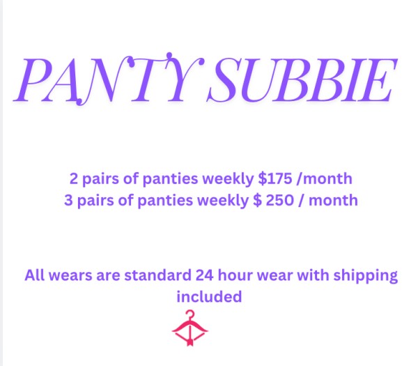 Panty Subbie - Monthly Membership-Small