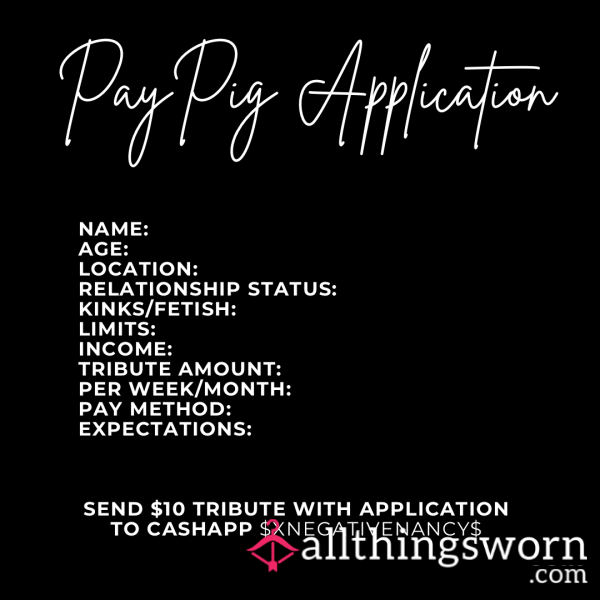 Pay Pig Application