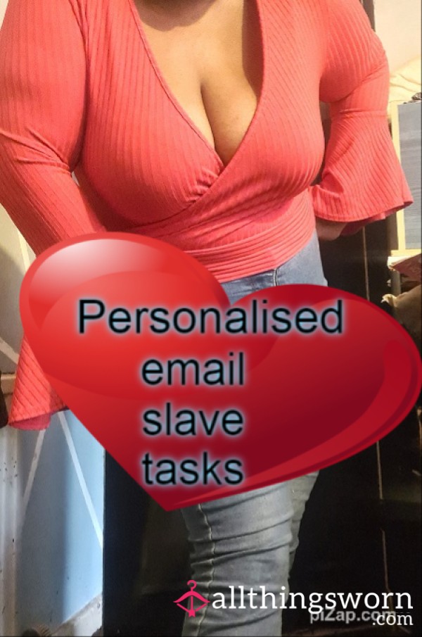 ♥ Personalised Email Slave Tasks Package ♥