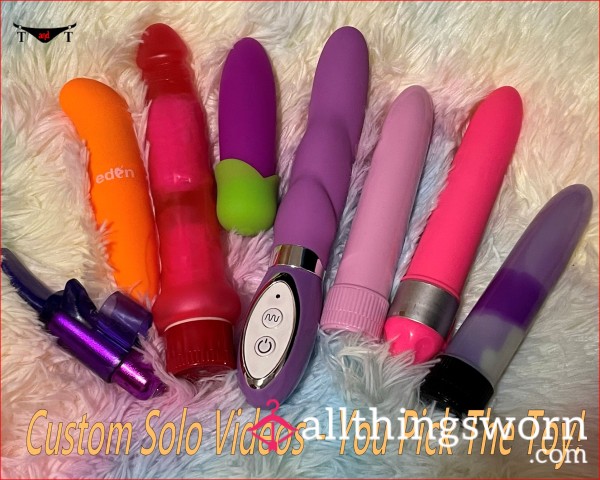 Pick A Toy And Get A Naughty Video. Both Yours To Keep!!!