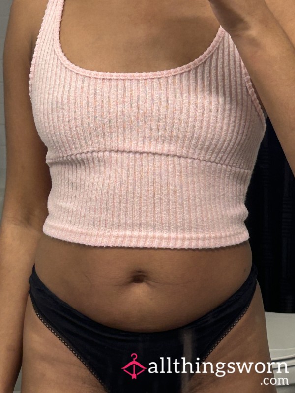 Pink Crop Top