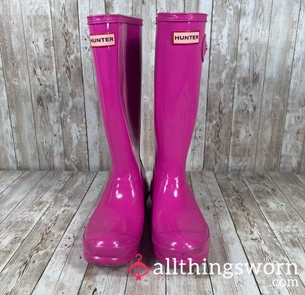 Pink #HunterRainboots