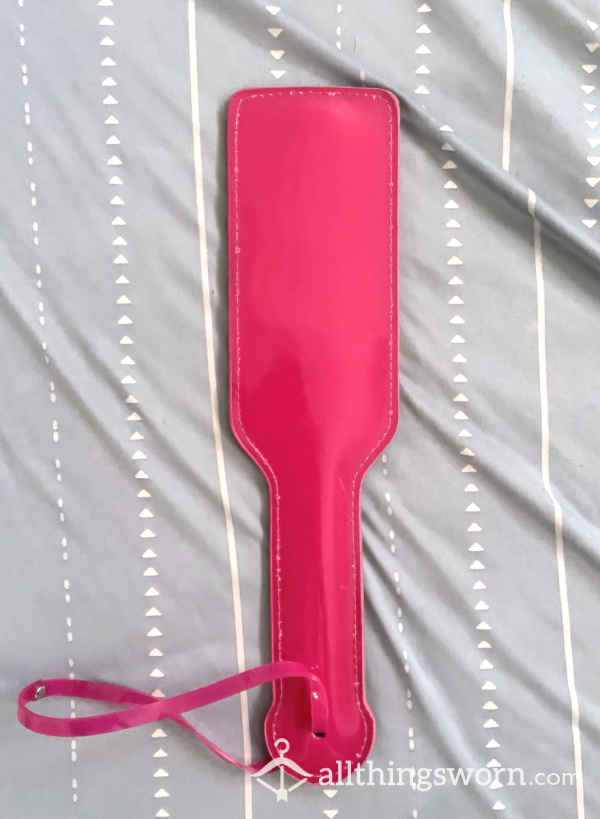 Pink Paddle To Make Your Rear End Blush 😜