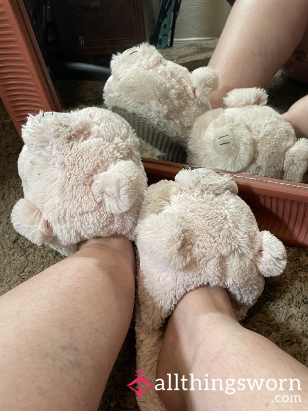 Pink Piggy Slippers