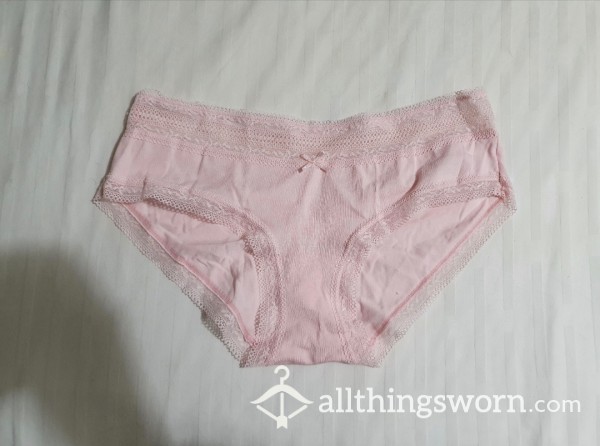 Pink Ruched Back Briefs