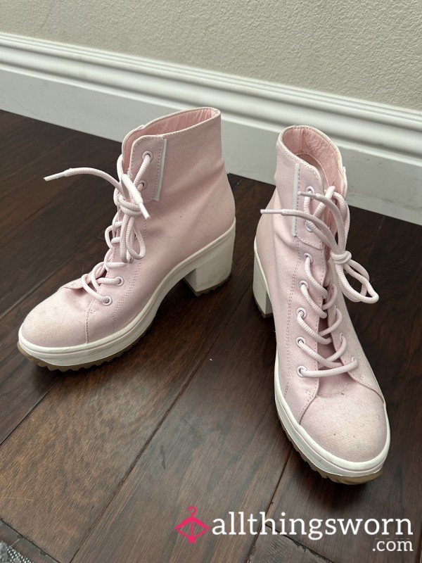 PINK S**y Boots!