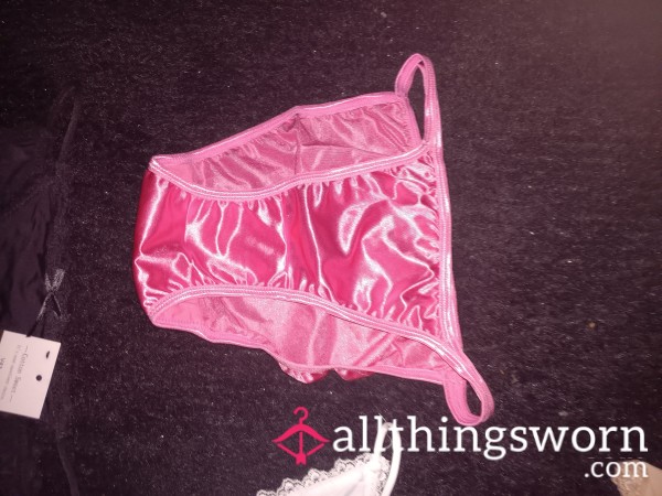 Pink Silk Panty