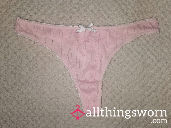 Pink Thong (fits UK 8/10/12)