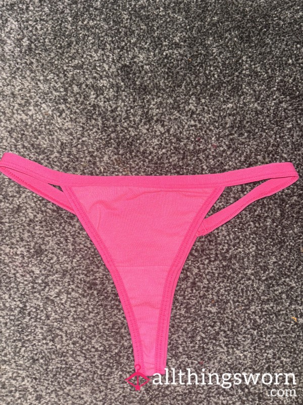 Pink Used Thongs