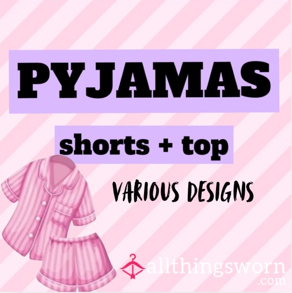 Pyjamas - Top And Shorts PJs Set