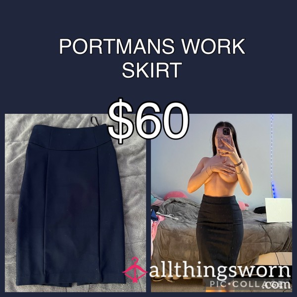 PORTMANS WORK SKIRT