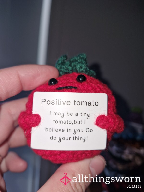Positive Knitted Tomato