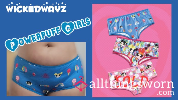 POWERPUFF GIRLS BOY SHORTS