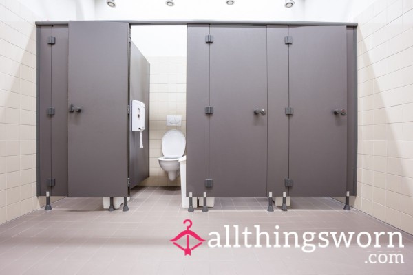 PUBLIC Bathroom Peeing Video