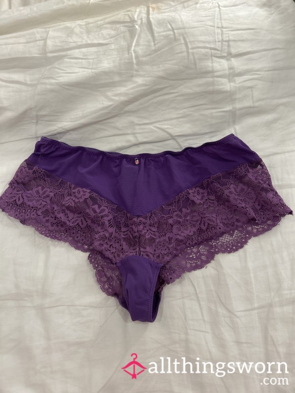 Purple Brazillian Style Panty