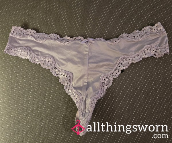 Purple Date Night Thong