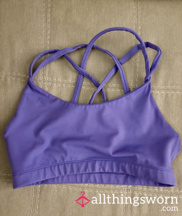 Purple Sports Bra