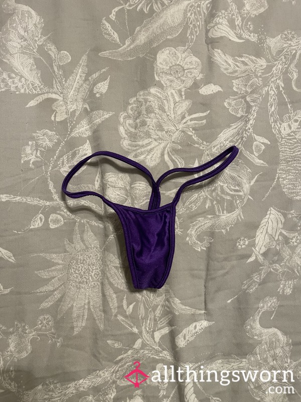 Purple Thong