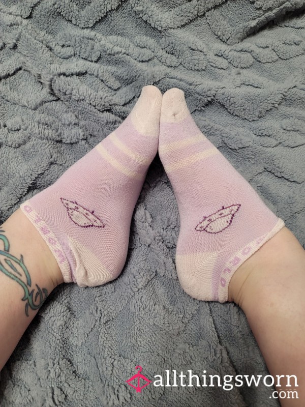 Purple UFO Low Cut Ankle Socks – Free US Shipping