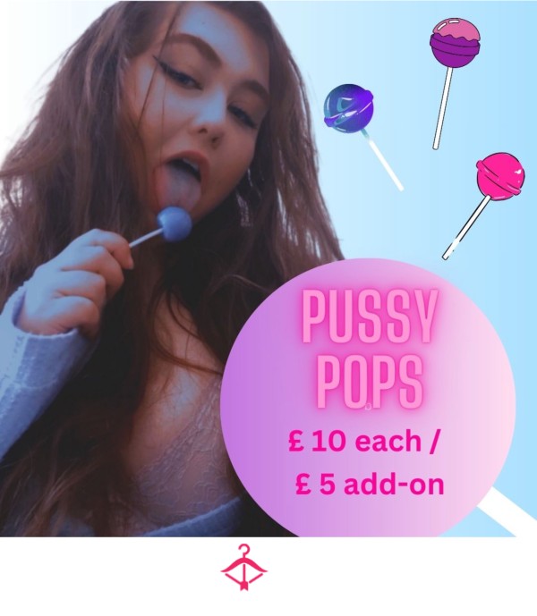 Pussy Pops - Cum Soaked Fetish Food