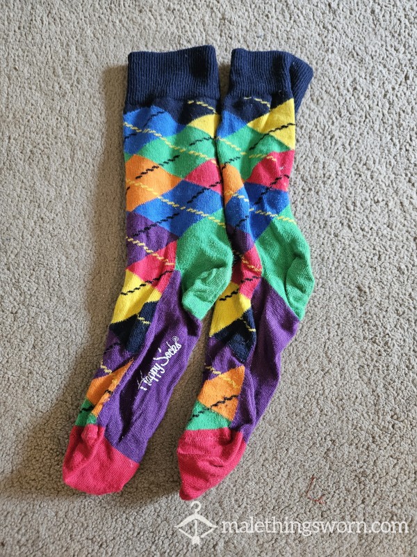 Rainbow Happy Socks