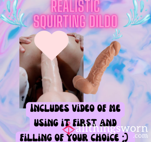 Ejaculating Dildo💦 Your Choice Of Filling ;)