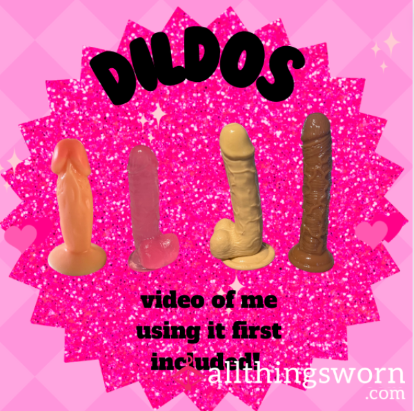 Used Dildos For Us To Enjoy Together!  💦🍆
