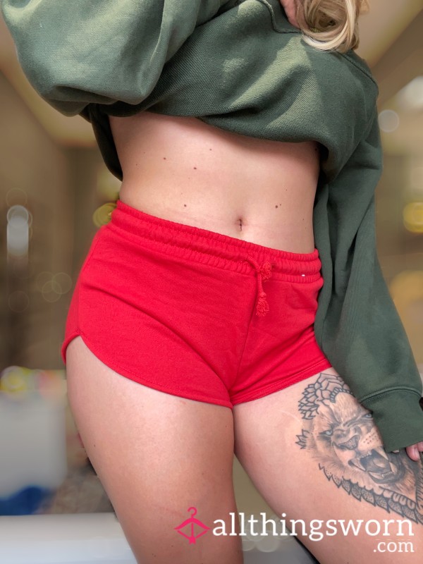 Red Booty Shorts