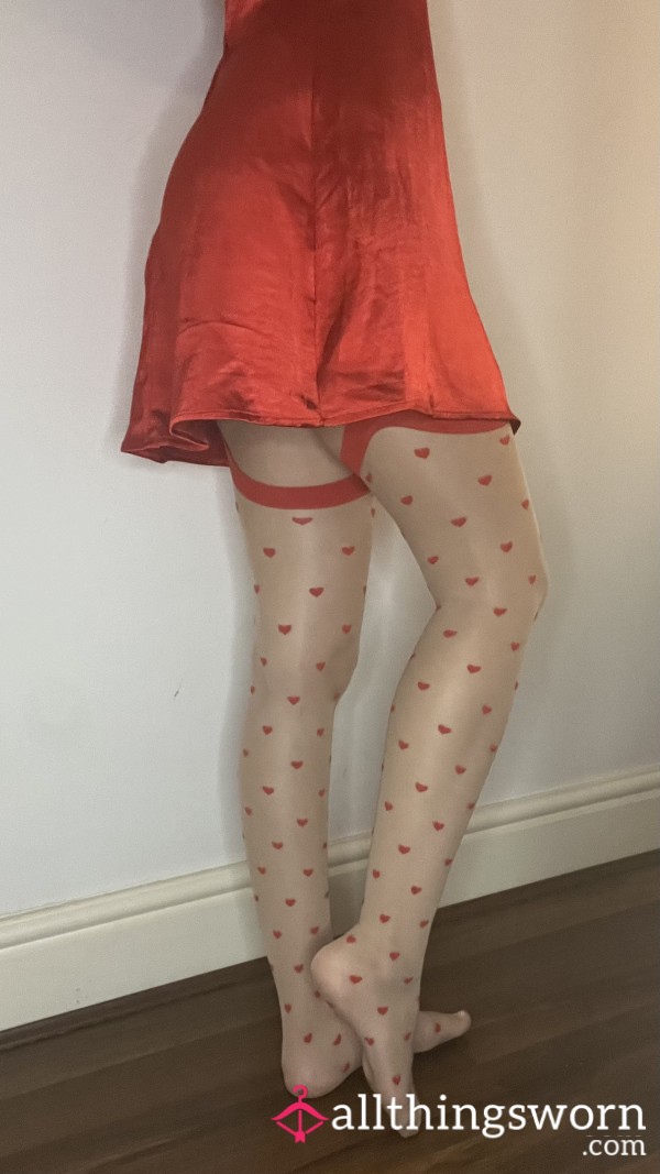 Red Heart Stockings Sheer