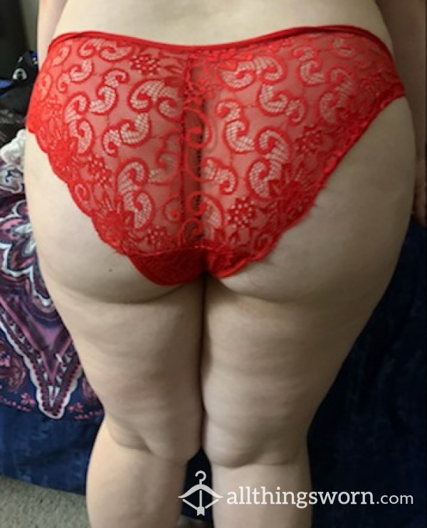 Red Lace Panties