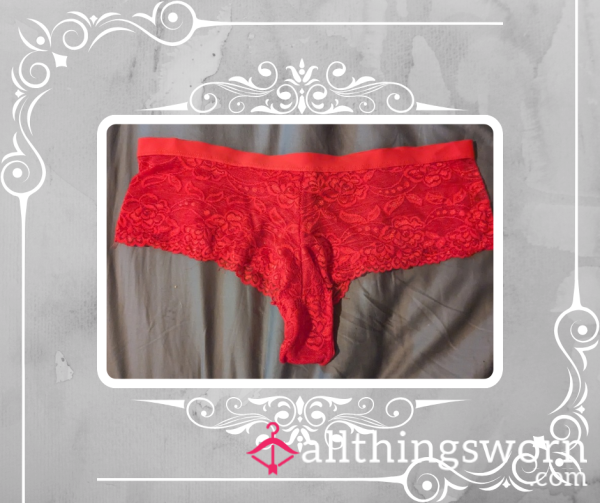 Red Lace Pantys