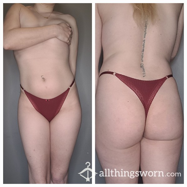 Red Thong Cotton