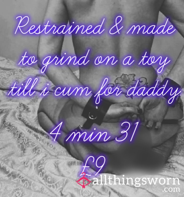 Restrained For Daddy