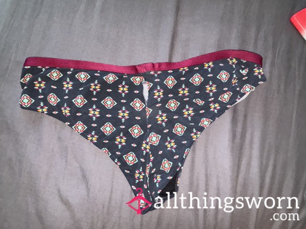 Ripped Very Well Worn Black Printed Cheekies | Brand Shinesty | Size XXl