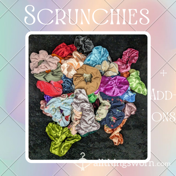 Scrunchies (Free Shipping In USA)