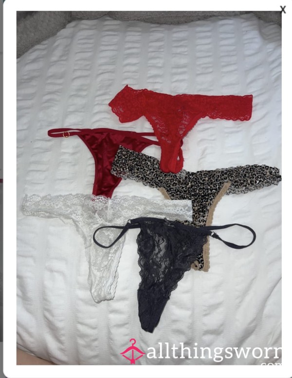 Selection Of Thongs Available