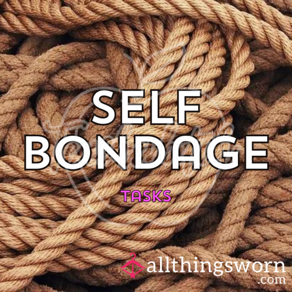 Self Bondage Tasks With Teacherb**ch