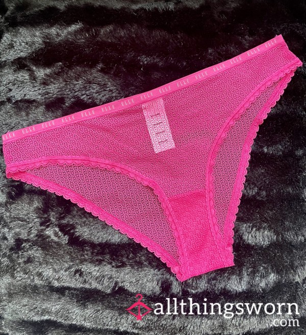 🔥 Sexy Hot Pink Lace Panties (brand New) 🔥