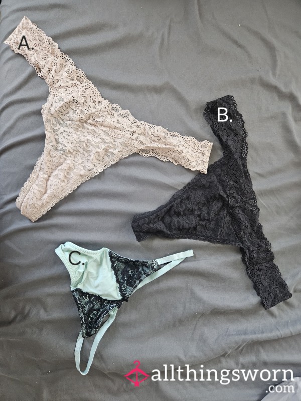 Sexy Lace Thongs Customizable Just For You