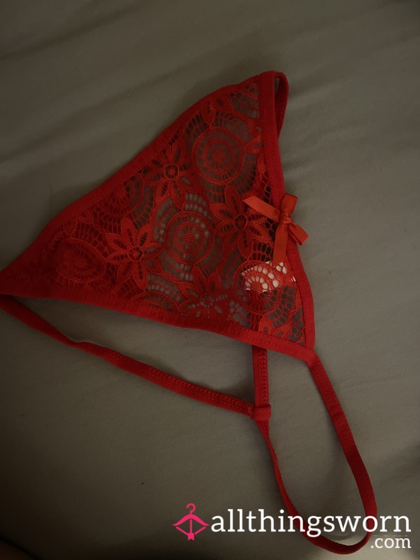 S**y Red G-string