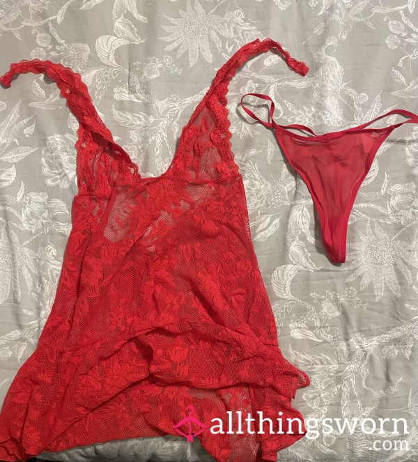 S**y Red Lingerie