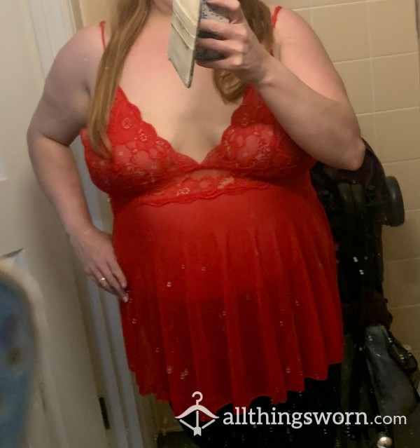 S**y Red Lingerie