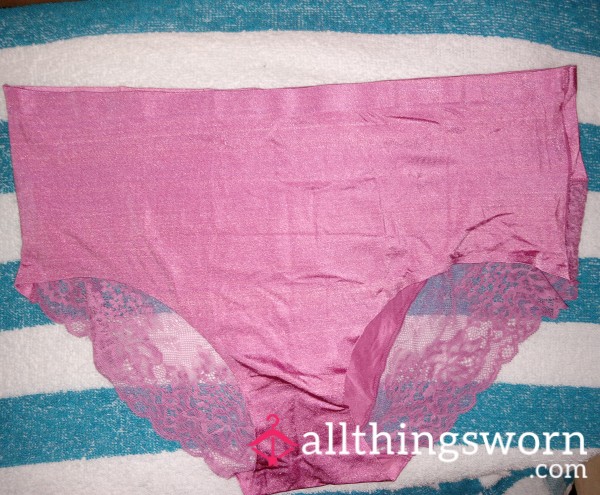 Sexy Silky Seamless Pink Panties