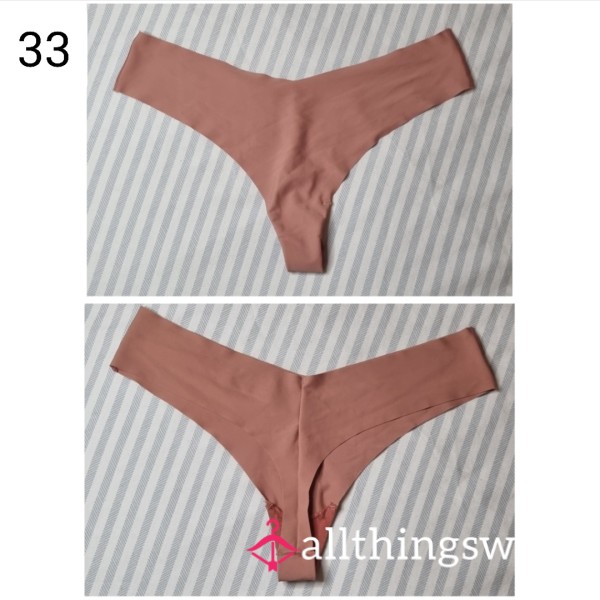 Silky Nude No VPL Thong