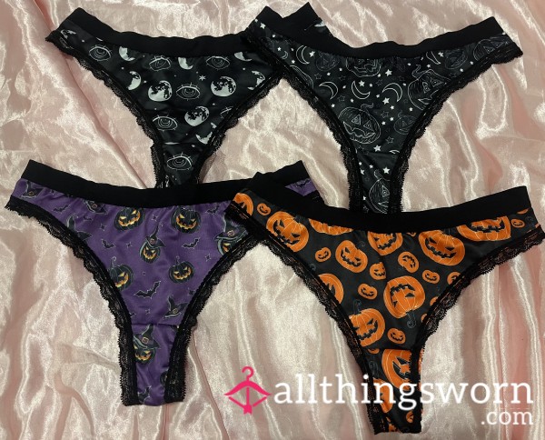 Silky S**y Halloween Thongs 👻🎃