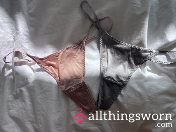 Silky Thong 💗🩶